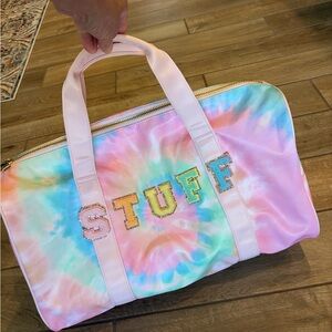 Stoney Clover Lane Pastel Tie-Dye STUFF Weekender Bag